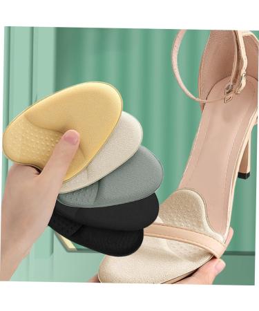 FOMIYES 3 Pairs Non-Slip Flannel Forefoot Cushions - Replaceable High Heel Insole Pads for Comfort & Support - Buy Online on GoSupps.com