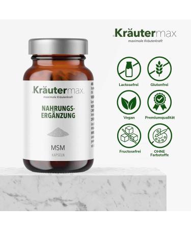  Kr utermax. Kr utermax MSM Capsules 1 x 150 Pieces - Buy Online on GoSupps.com