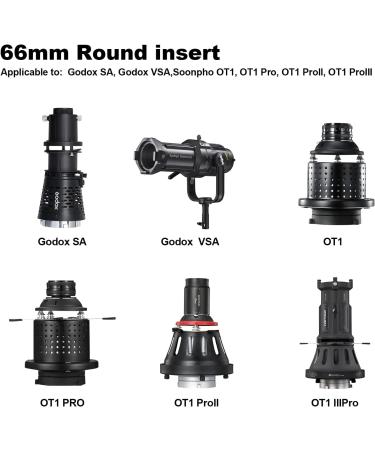 12pcs Round GOBO Kit 2.6 Metal Plates for Godox SA/VSA Spotlight Attachment - Set of 10 - Buy Online on GoSupps.com