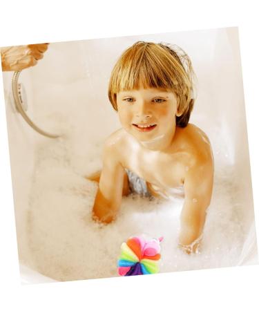 Healeved 2pcs Children's Bath Exfoliating Balls - Foaming Scrubber & Cleaning Tool for Skin Care - Buy Online on GoSupps.com