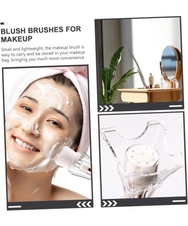 Angoily Silicone Face Cleanser Blush Highlighter Applicator Makeup Applicators Makeup Highlighter Face Highlighter Makeup Brush Powder Brush Pvc Eiffel Tower Multifunction - Buy Online on GoSupps.com