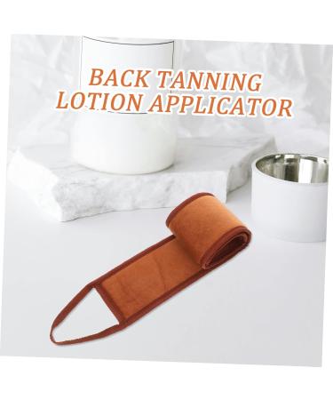  TOVINANNA Strip Pull Back Adults for Washable Women Lotion Apply Cream Body Self-Tanning Back Applicator Body Scrub Plush Brown - Buy Online on GoSupps.com