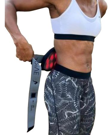 DNAVibe JazzBand Red & Near-Infrared Light Therapy Wrap | Made in USA | Muscle & Joint Pain Relief | Wearable Pad for Knee, Neck, Shoulder, Wrist, Spine, Back, Elbow, Foot | Magenta - Buy Online on GoSupps.com