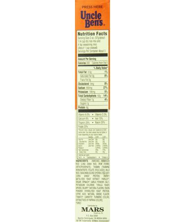 Uncle Ben's Original Recipe Long Grain & Wild Rice 6oz Box - Pack of 5 - Buy Online on GoSupps.com