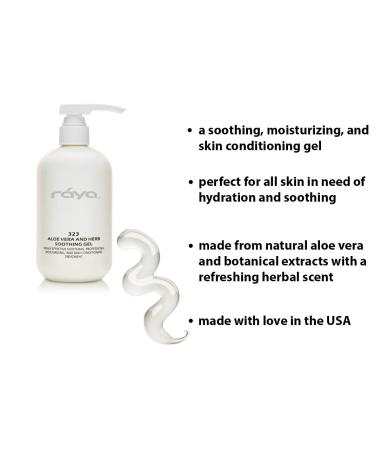 Raya Aloe Vera and Herbs Soothing Gel | Effective Moisturizer for Face & Body | Relieves Dry Chapped & Irritated Skin - Shop Internationally - Buy Online on GoSupps.com