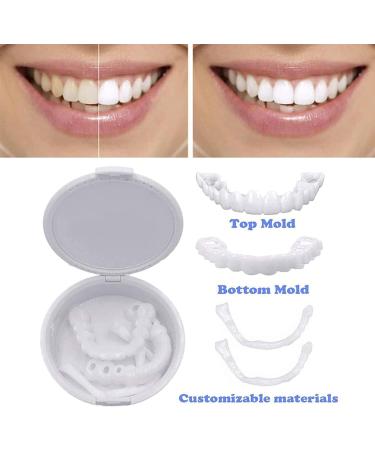 Giural Temporary Cosmetic Dentures | Perfect Smile Dental Braces for Men & Women - International Shipping - Buy Online on GoSupps.com