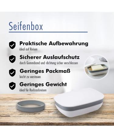 Buen Camino Waschset - Premium Sheep Milk Soap Set for Pilgrims | 4 Soap Bags & Shower Friendly | Perfect for Sensitive Skin - Buy Online on GoSupps.com