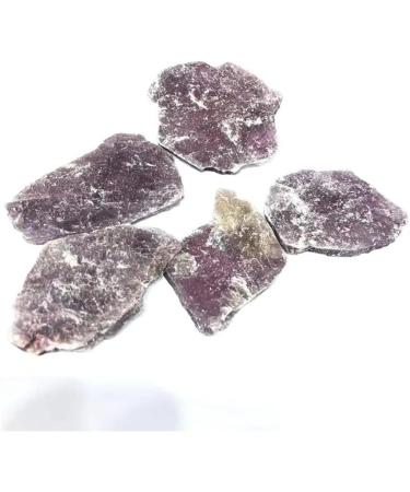 for Natural Crystal Gemstone Purple lepidolite Rough Stones for Reiki Reiki Balancing - Buy Online on GoSupps.com