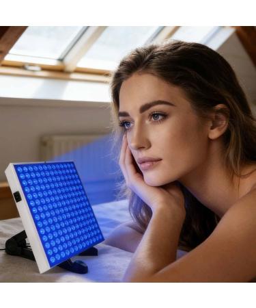 Lampe De Bronzage Domestique Lampe Autobronzante 45 W Avec 225 LED Crochet Et Support Pliable clairage De Grande Surface Et Irradiation Uniforme Convient Pour Le Visage Et Le Corps Peau Bronze