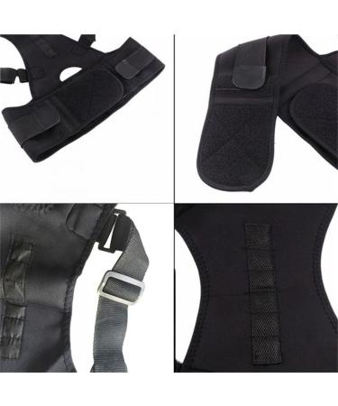 ZUIAI Posture Corrector Adjustable Support Magnetic Back Shoulder Brace Belt Unisex(M) Medium B - Buy Online on GoSupps.com