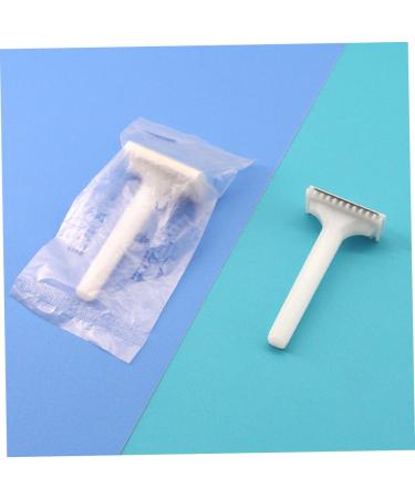 Frcolor 25pcs Disposable Skin Knife Razor - Wet/Dry Hair Remover & Double-Sided Body Hair Cutter Tool for Men - Efficient Leather Shaving Sweeper - Buy Online on GoSupps.com