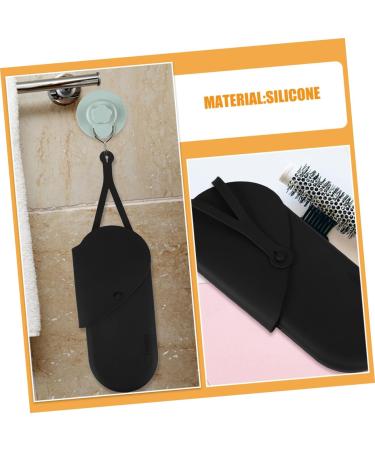 Beatifufu 2pcs Black Hair Straighter Bag Hotel Storage Bag Hanging Storage Pouch 29.50X13.50X2.00CM Black - Buy Online on GoSupps.com