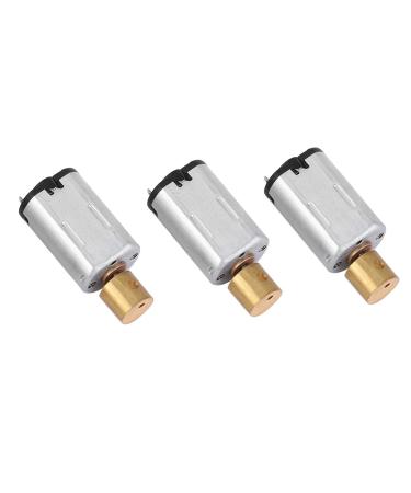 3Pcs 1000RPM Vibration Motor 1.5V -6V Brass Eccentric Wheel Vibration Motor for Beauty Instrument - Buy Online on GoSupps.com