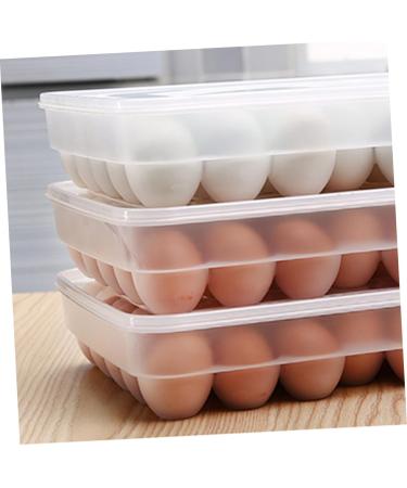 KOMBIUDA 34 Eggs Large Capacity Egg Holder Egg Crisper Grids Egg Holder Egg Container Egg Plate High Capacity - Buy Online on GoSupps.com