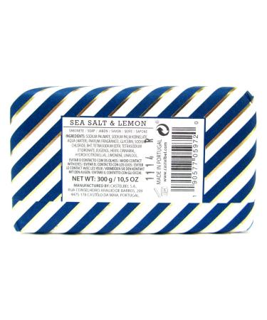 Castelbel Sea Salt & Lemon Luxury Scented Soap Bar - 10.5 oz | International Shipping Available - Shop Now - Buy Online on GoSupps.com