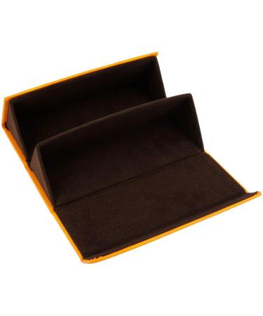 Buy Extravagant Double Folding Glasses Case Double - High-Quality Orange Material - International Shipping Available - Buy Online on GoSupps.com