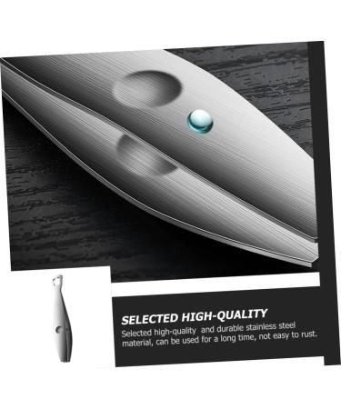 Healeved 1pc Stainless Steel Pig Hair Clip Manual Tweezer Hair Remover Cooking Tweezer Fish Bone Pincer Hair Tweezer Hair Removal Tool Kitchen Supply Precision Tweezer Food Tweezer - Buy Online on GoSupps.com