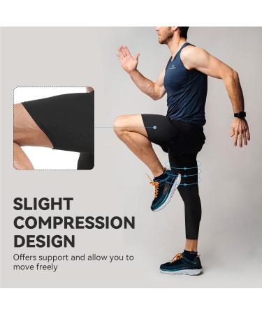 3 Pack Men's Compression Basketball 3/4 Leggings - White Small - Buy Online on GoSupps.com