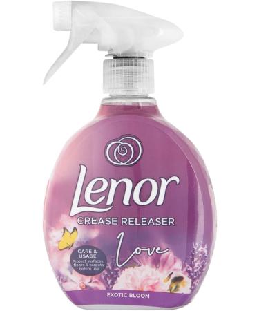 Lenor Crease Releaser Spray Removes Creases in Fabric Exotic Bloom Scent 3Pk 3 x 500ml 500 ml (Pack of 3) - Buy Online on GoSupps.com