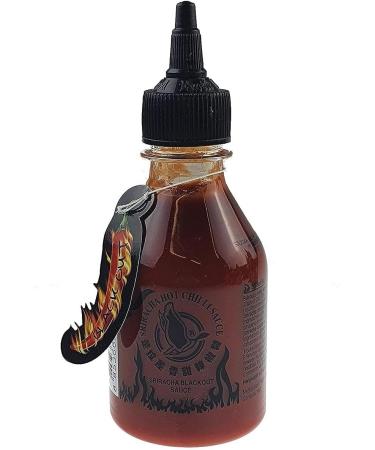 Flying Goose 5piece set Sriracha chili sauce different types 5 x 200 ml + esnado dragon pendant - Buy Online on GoSupps.com