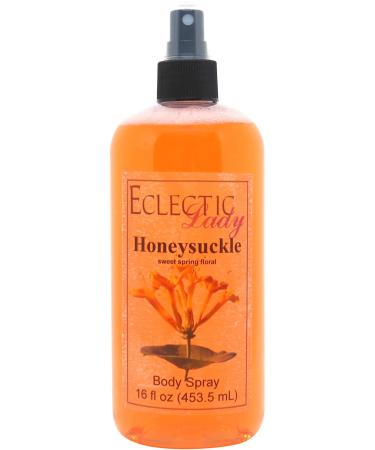 Eclectic Lady Honeysuckle Body Spray 16 ounces Regular Strength 16 Fluid Ounces