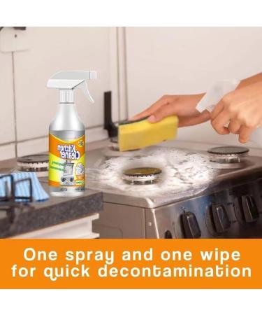 Lqlq Clean Up Kitchen Oil Stains Lqlq Powerful Clean Up Kitchen Oil Stain All-Purpose Kitchen Cleaner for Oven Pot Grill (Color : 1pcs) - Buy Online on GoSupps.com