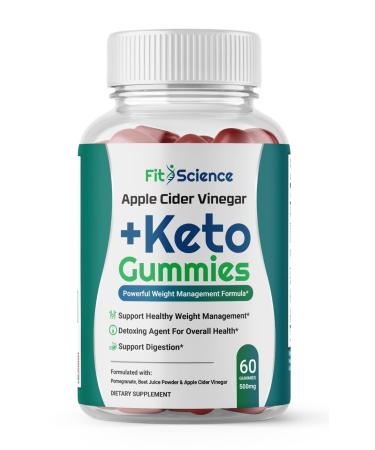 Zonata Fit Science Ket Gummies (60 Gummies)