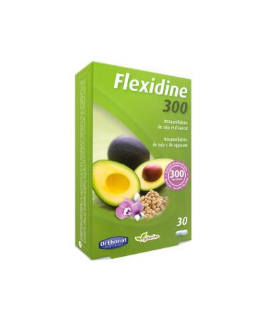 Orthonat - Flexidine 300 - Joint Mobility and Comfort Dietary Supplement - 300 mg Avocado and Soy Unsaponifiable Extract per Capsule - 30 Capsules