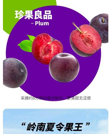 Sweet and sour preserved plum candied fruits dried plum specialties casual snacks sour and sweet plums delicious snacks and snacks Preserved fruit dried fruit (Sour plum 40g) - Buy Online on GoSupps.com