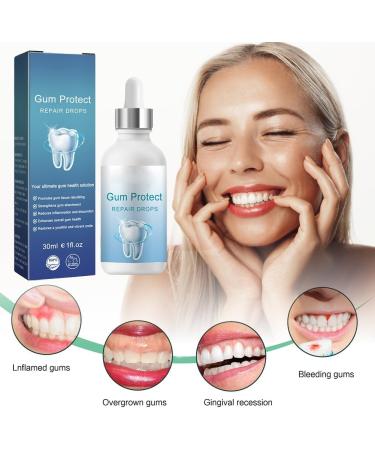 Gouttes de R paration de Gencives Gel R g n rant Gencives Gouttes de Soulagement des Gencives Gouttes pour Traitement Gencives Gouttes de Repousse des Gencives 1 ml (Lot de 30) - Buy Online on GoSupps.com