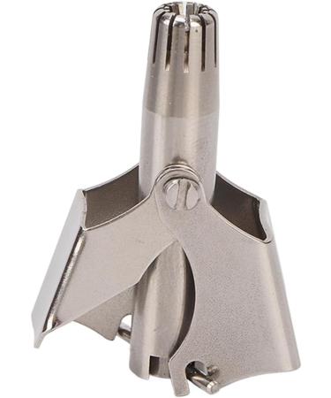 Manual Nose Hair Trimmer - 360 Rotate Stainless Steel for Men | Round Head Nasal Hair Trimmer - Buy Online on GoSupps.com