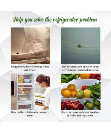 1 Set Reusable Fridge Cleaning Kit Drain Hole Remover Remover Drain Tool Tool Fridge Hole Cleaning N8r9 - Buy Online on GoSupps.com