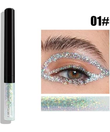 Pearlescent Eyeliner Liquid Glitter Eyeliner Eyeshadow Makeup Stage Show Makeup (colour) - Buy Online on GoSupps.com