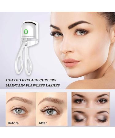 Buy Electric Eyelash Curler - Quick Safe & USB Rechargeable | Long-Lasting Natural Curls with 2 Temperature Settings - Buy Online on GoSupps.com