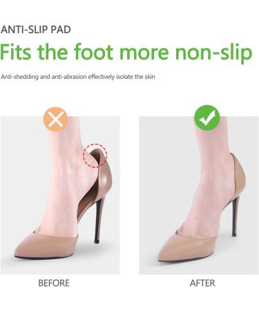 Rainmae 18-Piece Heel Cushion Set | Anti-Slip Gel Insole Pads for High Heels | Comfort & Support for All-Day Wear - Buy Online on GoSupps.com