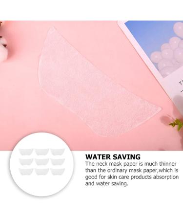 FRCOLOR 200pi ces Masque De Cou Pour Visage De Papier De Soie Hydratantes Pour Soin Du Cou Absorption Optimale Et Confortable Pour Soins De Beaut Domicile 1 unit (Lot de 1) Blancx2pcs - Buy Online on GoSupps.com