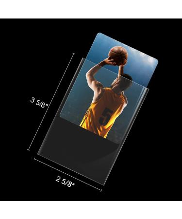 200 Count Foldermax Clear Penny Card Sleeves - Plastic Soft Protectors for Baseball, Game, and Trading Cards - Buy Online on GoSupps.com