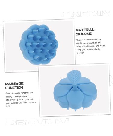 Magiclulu 3ST Silicone Body Washer & Massage Brush - Deep Cleaning Travel Hairbrush & Accessories for Men Women & Kids - Green - Buy Online on GoSupps.com