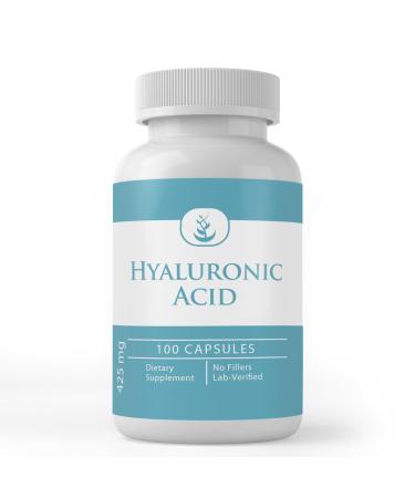 Pure Original Ingredients Hyaluronic Acid (100 Capsules) Always Pure No Additives Or Fillers Lab Verified