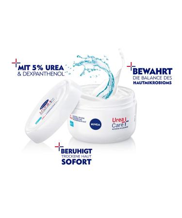 Nivea Urea + Care Intensive Moisture Cream (300 ml) - 2 Pack | Hydrate & Soothe Dry Stressed Skin - Buy Online on GoSupps.com