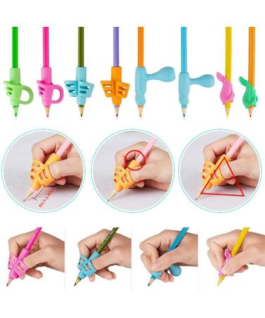 XYJJ Writing Aid & Correction Tools - Child-Friendly Pencil Handles & Guidance - Blue Pen Holder for Improved Writing Skills - Buy Online on GoSupps.com