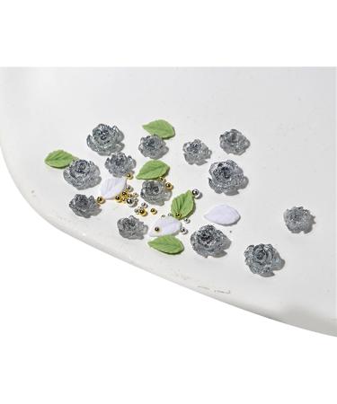 3D Flower Nail Steel Beads Leaf Nails Art Nails Art Decorations Nails Art Supplies for Acrylic Nails 3D Flower Nail Leaf Nails Art Steel Beads Nails Art Decorations - Buy Online on GoSupps.com