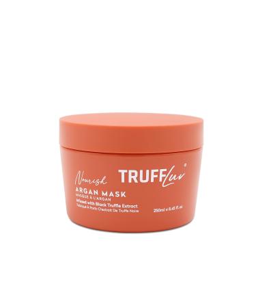 TruffLuv | Nourish Collection Argan Mask  Infused with Black Truffle Extract  Revitalizing & Restoring Hair Mask  Deeply Conditions & Repairs Dry Damaged Hair  Paraben Free  Sulfate Free  8.45 Fl Oz 8.45 Fl Oz (Pack of 1...