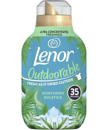 Lenor Outdoorable Fabric Conditioner Ultra Concentrated Freshness 35 Washes Mixed Scent Bundle: Northern Solstice 1Pk 490ml + Tropical Sunset 1Pk 490ml - Buy Online on GoSupps.com