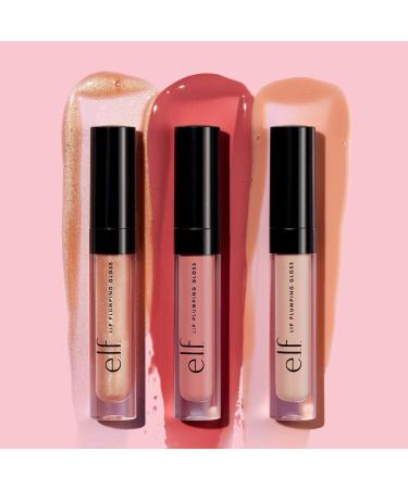 e.l.f. Lip Plumping Gloss - Hydrating Nourishing High-Shine Formula for Plumped, Volumized Lips with Cooling and Soothing Sensation - Champagne Glam Shimmer 0.09 Oz - Buy Online on GoSupps.com
