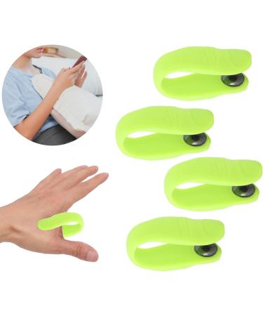 Acupressure Clip 4 Pack - Portable Hand Pressure Point Clips for Relaxation & Calming (Green) | International Shipping Available - Buy Online on GoSupps.com