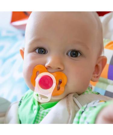 ZXC Home 10 PCs Transparent Silicone Button Ring - Durable Baby Pacifier Holder Clip Adapter for Pacifier Chains - International Shipping Available - Buy Online on GoSupps.com