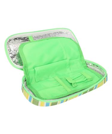 Insulin Cooling Bag Multi Layer Portable Protective Insulin Cooler Travel Case EVA Odorless Lightweight for Diabetic