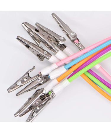 MIBICIRI Dental Silicon Bib Clips Colorful Sterilizable Bib Clips Napkin Holder Clamps (10pcs) - Buy Online on GoSupps.com