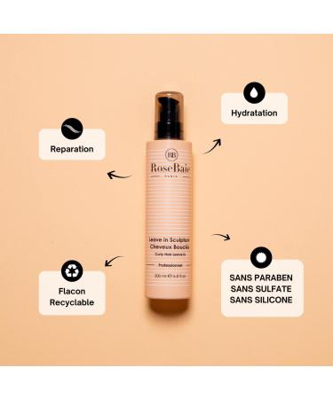 RoseBaie moisturizing cream curly hair avocado oil 200ml - Buy Online on GoSupps.com